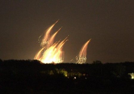 Пригороды Донецка украинские войска обстреляли запрещенным оружием (видео)