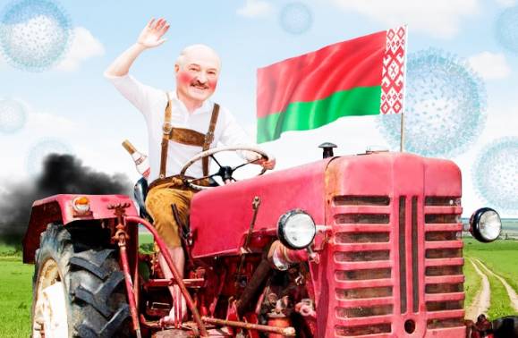 Лукашенко ведет партизанскую войну против коронавируса (Видео)