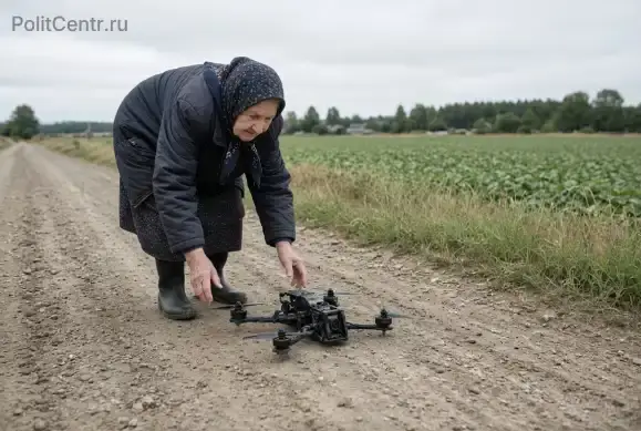 Пенсионерка в зоне СВО сняла опасный груз с дрона, рискуя жизнью: появились тревожные кадры